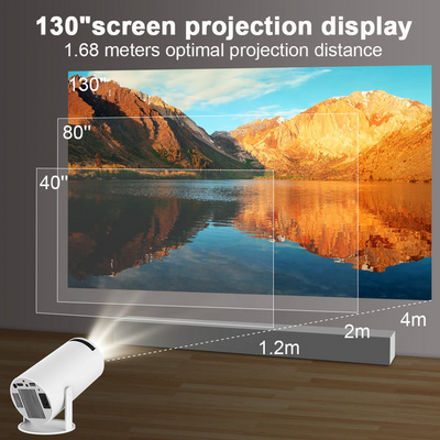 130" screen projection display